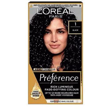 L'Oreal Paris Preference Permanent Hair Dye 01 Napoli Black