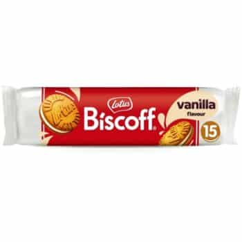 Lotus Biscoff Sandwich Biscuits Vanilla Cream (150g)