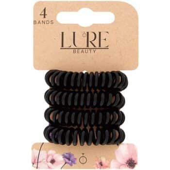 Lure Beauty 4 Bands Hair Hoops Black