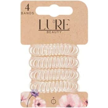 Lure Beauty 4 Bands Hair Hoops Clear