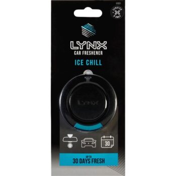 Lynx Scented Disc Car Freshener Ice Chill