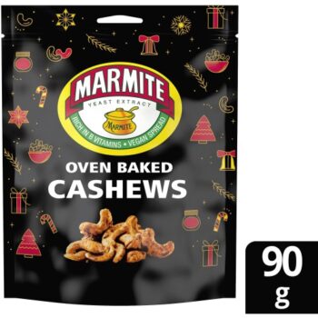 Marmite Oven Baked Cashew Nuts (90g)