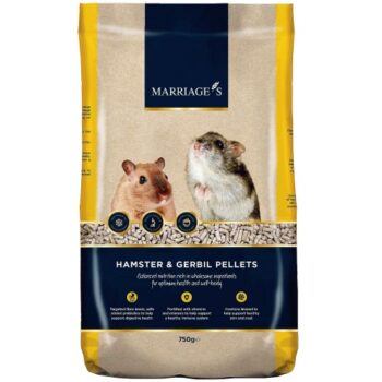 Marriages Hamster & Gerbil Pellets (750g)