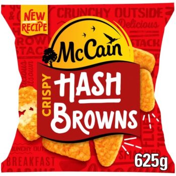McCain Frozen Potato Hash Browns (625g)
