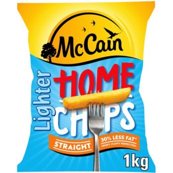 McCain Lighter Home Chips Straight (1kg)