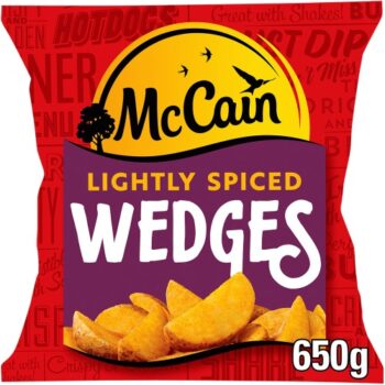 McCain Lightly Spiced Potato Wedges Frozen (650g)