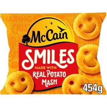McCain Potato Smiles Frozen (454g)