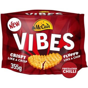 McCain Vibes Firecracker Chilli Hot Potato Snack (355g)