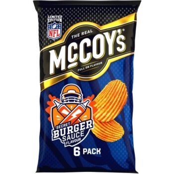McCoy's Secret Burger Sauce Multipack Crisps (6 x 25g)