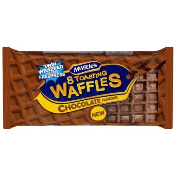 McVitie's Chocolate Flavour Toasting Waffles (8 x 28g, 222g)