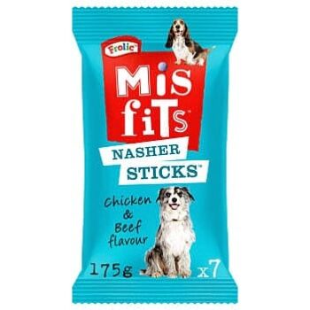 Misfits Nasher Sticks Adult Medium Dog Treats (7 x 170g)