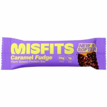 Misfits Plant-Based Protein Bar Caramel Fudge (50g)