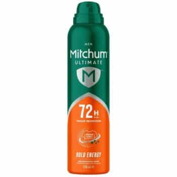Mitchum Male Ultimate 72H Aerosol Bold Energy (250ml)