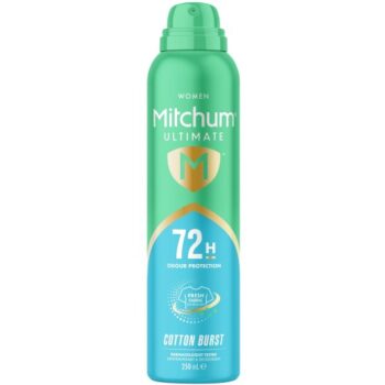 Mitchum Women Ultimate Cotton Burst Antiperspirant & Deodorant (250ml)