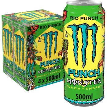 Monster Energy Drink Rio Punch (4 x 500ml)