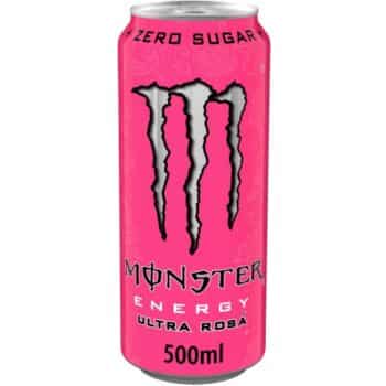 Monster Ultra Rosa Sugar Free Energy Drink (4 x 500ml)