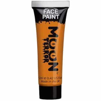Moon Terror Halloween Face Paint Pumpkin Orange