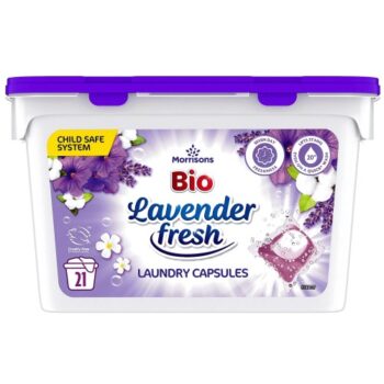Morrisons Lavender Fresh Laundry Pods (21)