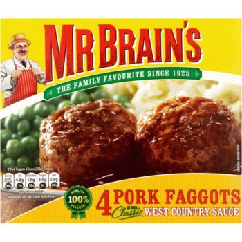 Mr Brains 4 Pork Faggots