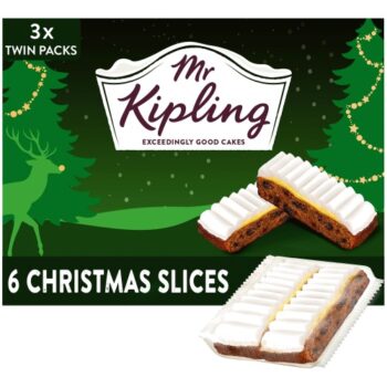 Mr Kipling Christmas Slices (6)
