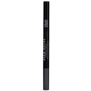 MUA Brow Define Brow Pencil withBlending Brush Grey 002