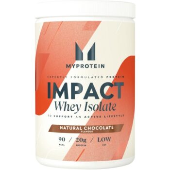 Myprotein Impact Whey Isolate Natural Chocolate Tub (480g)