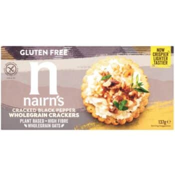 Nairn's Gluten Free Cracked Black Pepper Crackers (137g)
