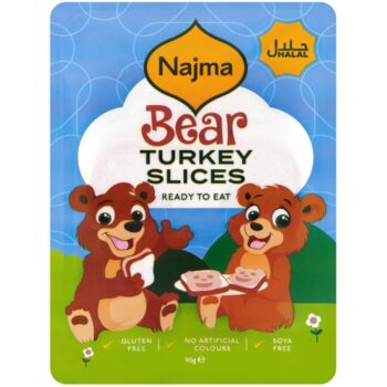 Najma Bear 6 Turkey Sausage Slices (6 x 90g)