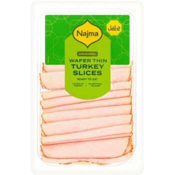 Najma Halal Wafer Thin Turkey Slices (125g)