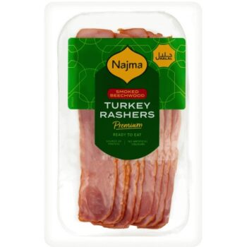 Najma Smoked Beechwood Turkey Rashers (130g)