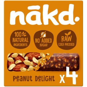 Nakd Peanut Delight Bars (4 x 35g)