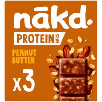 Nakd Protein Peanut Butter Bars Multipack (3 x 45g)