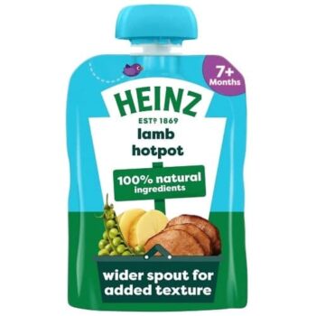 Nature Lamb Hotpot Pouch 7+ Months Baby Food Heinz (130g)