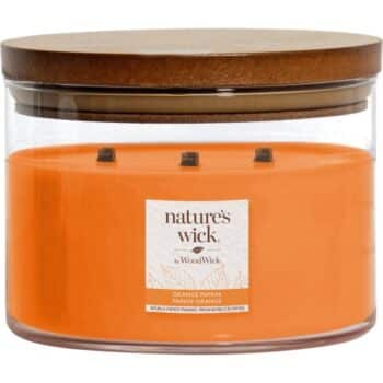 Natures Wick Orange Papaya Multi Wick Candle