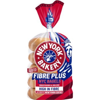 New York Bakery Fibre Plus Bagels MultiSeed & Grain (5)