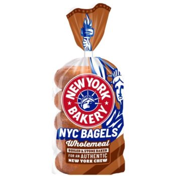 New York Bakery Wholemeal Bagels (5)