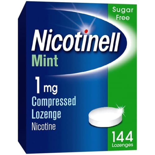 Nicotinell Mint Lozenges Stop Smoking Aid (144 x 1mg)