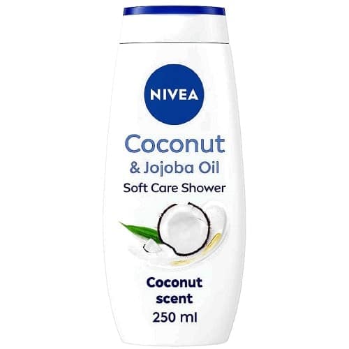 Nivea Coconut & Jojoba Oil Shower Cream Gel Indulgent Moisture (250ml)