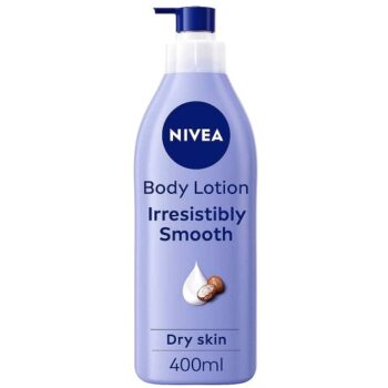 Nivea Irresistibly Smooth Body Lotion for Dry Skin Essential Smooth Milk (400ml)