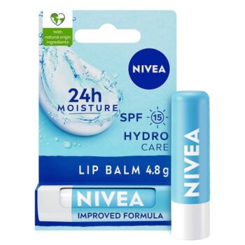 Nivea Lip Balm Hydro Care with SPF 15 (4.8g)