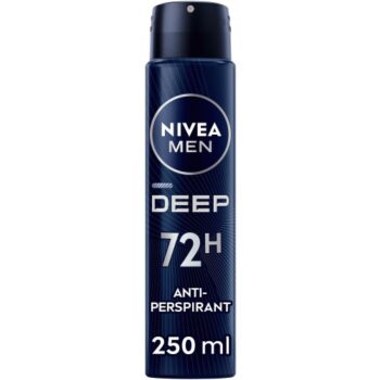 Nivea Men Deep Anti-Perspirant Deodorant Spray 48hrs (250ml)