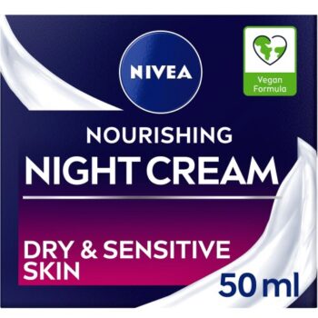 Nivea Night Cream for Dry & Sensitive Skin (50ml)