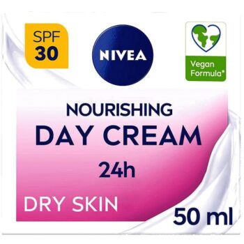 NIVEA Nourishing Day Cream Moisturiser SPF30 (50ml)