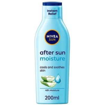NIVEA SUN Moisturising After Sun Soothing Lotion with Aloe Vera (200ml)