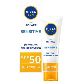 Nivea Sun UV Face SPF 50 Sensitive Cream (50ml)