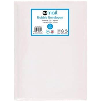 Nu: Mail Medium Padded Envelopes 3x1Each (3)