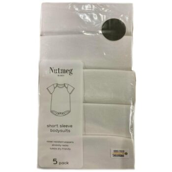 Nutmeg Baby Bodysuits 6-9 Month (5)