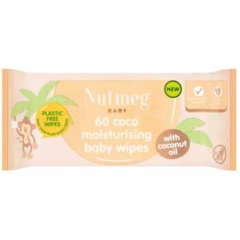 Nutmeg Coco Moisturising Baby Wipes
