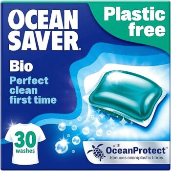 OceanSaver Plastic Free 30 Bio Washing Capsules