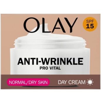 Olay Anti-Wrinkle Pro Vital Day Moisturiser SPF15 Mature Skin (50ml)